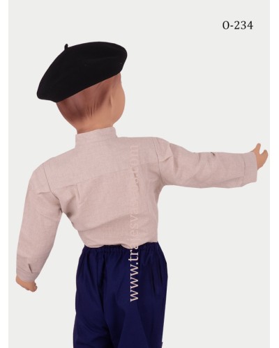 Camisa vasca niño O234 - 5