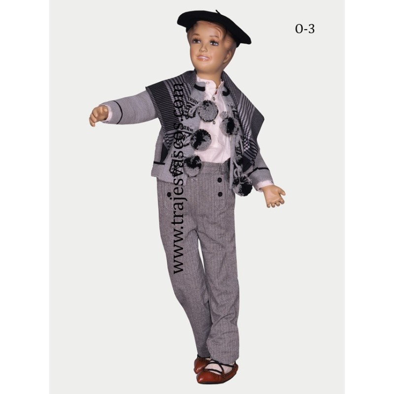 Conjunto de ropa vasca niño O3 - 1