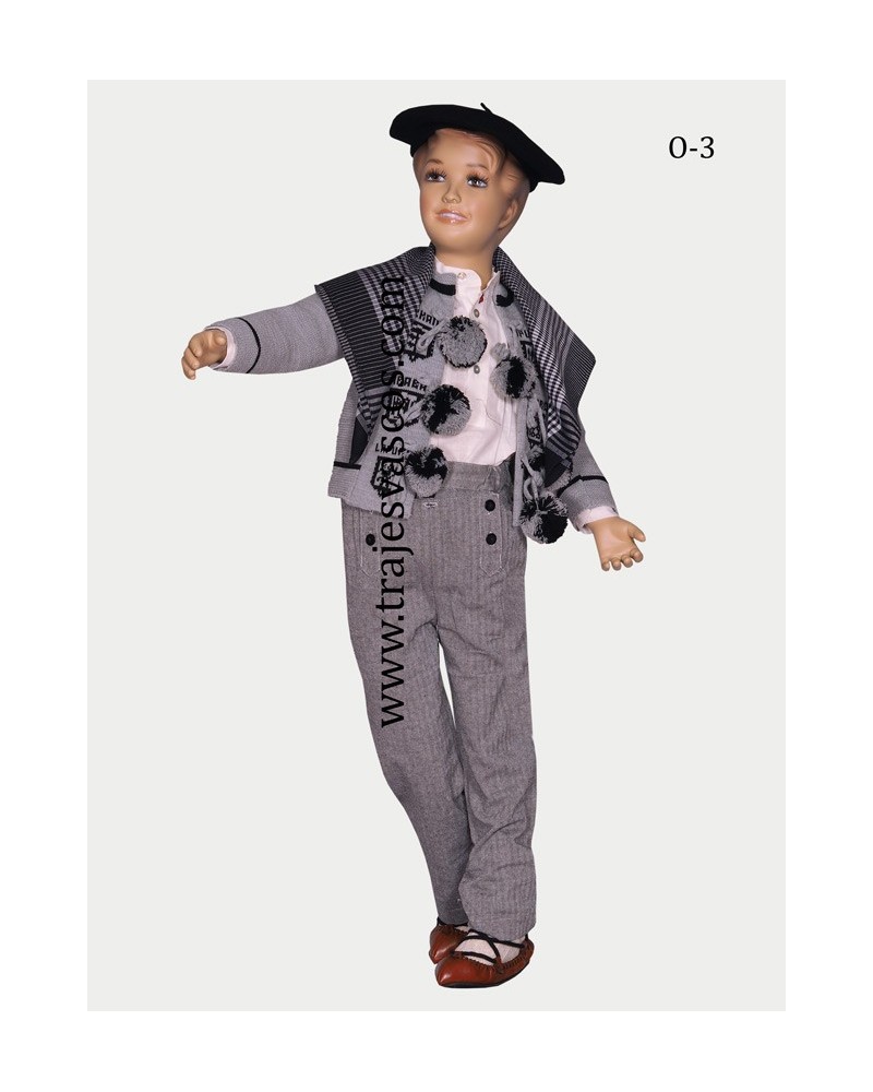 Conjunto de ropa vasca niño O3 - 1