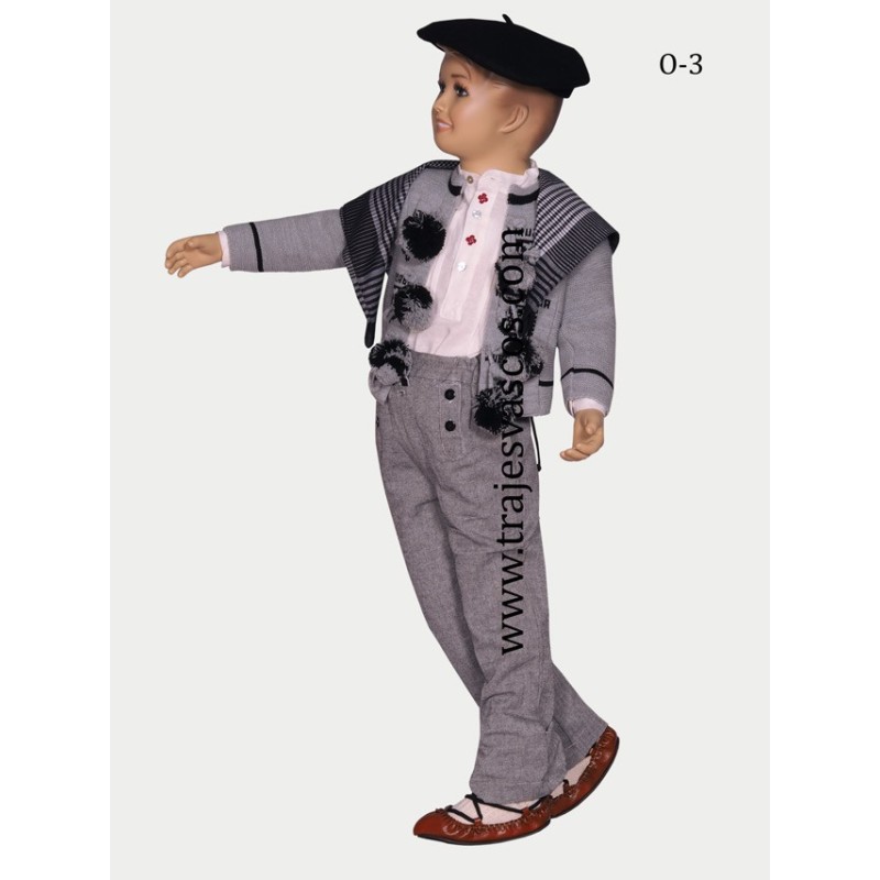 Conjunto de ropa vasca niño O3 - 3