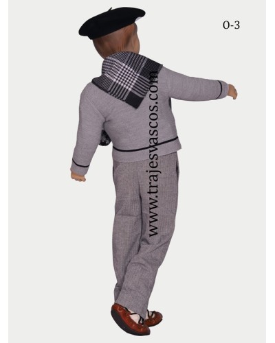Conjunto de ropa vasca niño O3 - 5