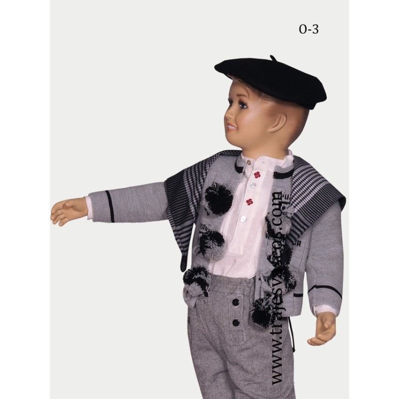 Conjunto de ropa vasca niño O3 - 7