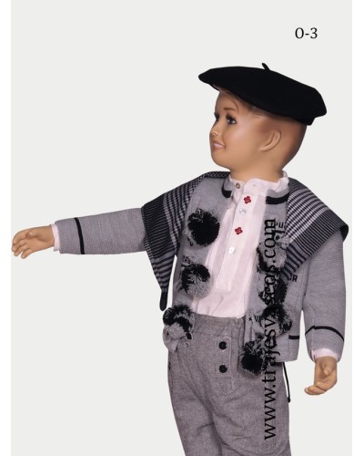 Conjunto de ropa vasca niño O3 - 7