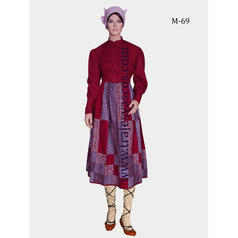 Traje euskal jantziak para neska M69 - 5