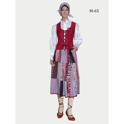 Conjunto euskal jantziak neska M65 - 1