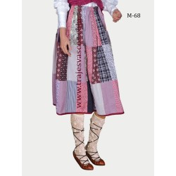 Traje euzkal jantziak rosa para mujer M68 - 5