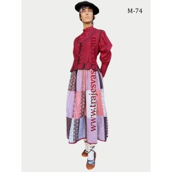 Traje vasco password de mujer M74 - 3