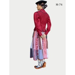 Traje vasco password de mujer M74 - 7
