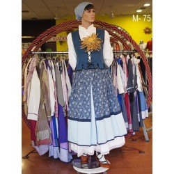 Conjunto vasco de mujer euskal jantziak M75 - 3