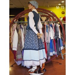 Conjunto vasco de mujer euskal jantziak M75 - 7