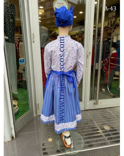 Conjunto ropa vasca para niña azul A 43 - 5