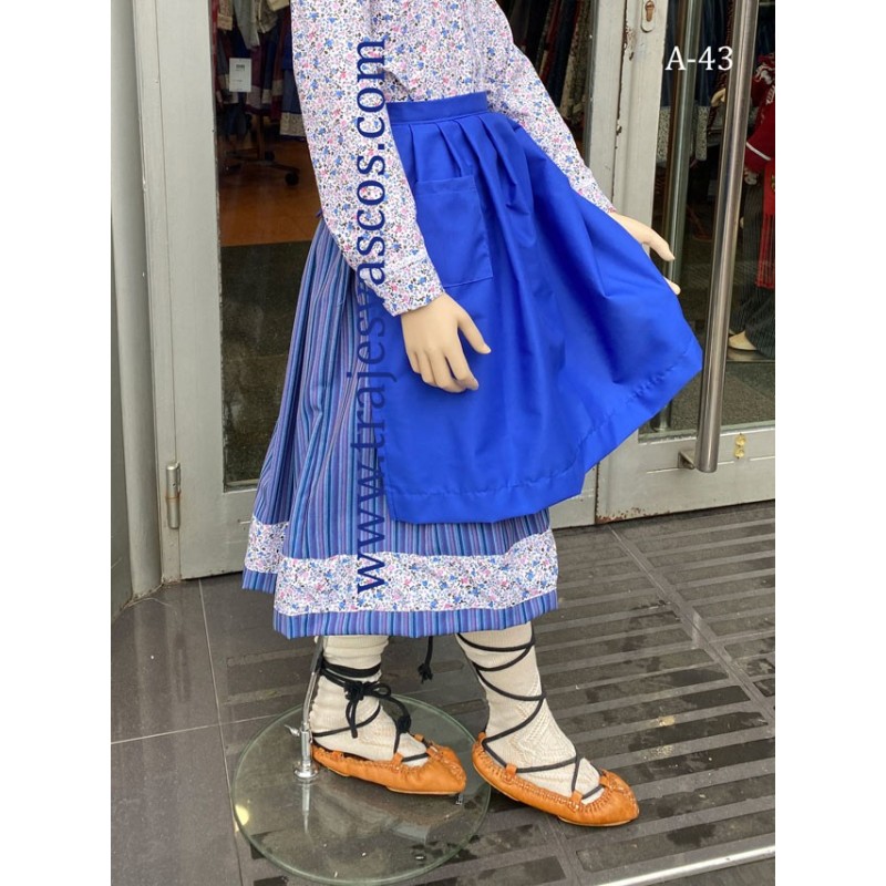 Conjunto ropa vasca para niña azul A 43 - 7