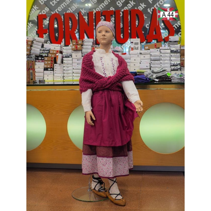 Euskal jantzia neska tokilla A 44 - 1