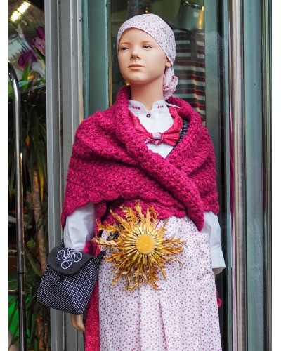 Conjunto euskal jantziak para niña A-44 - 5