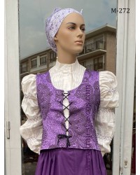 Corpiño morado de diseño para mujer M 272