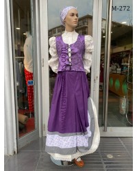 Corpiño morado de diseño para mujer M 272