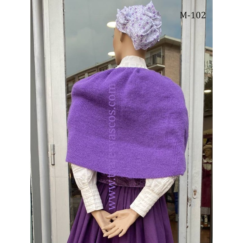 Toquilla vasca forma lazo color lila M 102 - 5