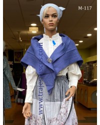 Toquilla azul de pico vasca M117