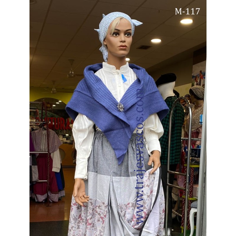 Euskal jantzia tokila urdina M117 - 6