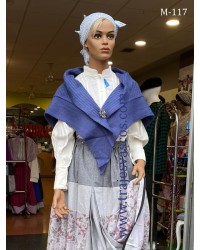 Euskal jantzia tokila urdina M117