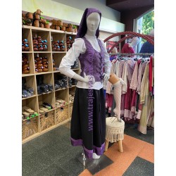 Conjunto vasco tradicional en colores morados M91 - 3