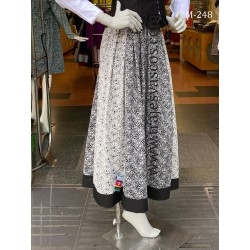 Falda de motas nuevo diseño con flores M248 - 7