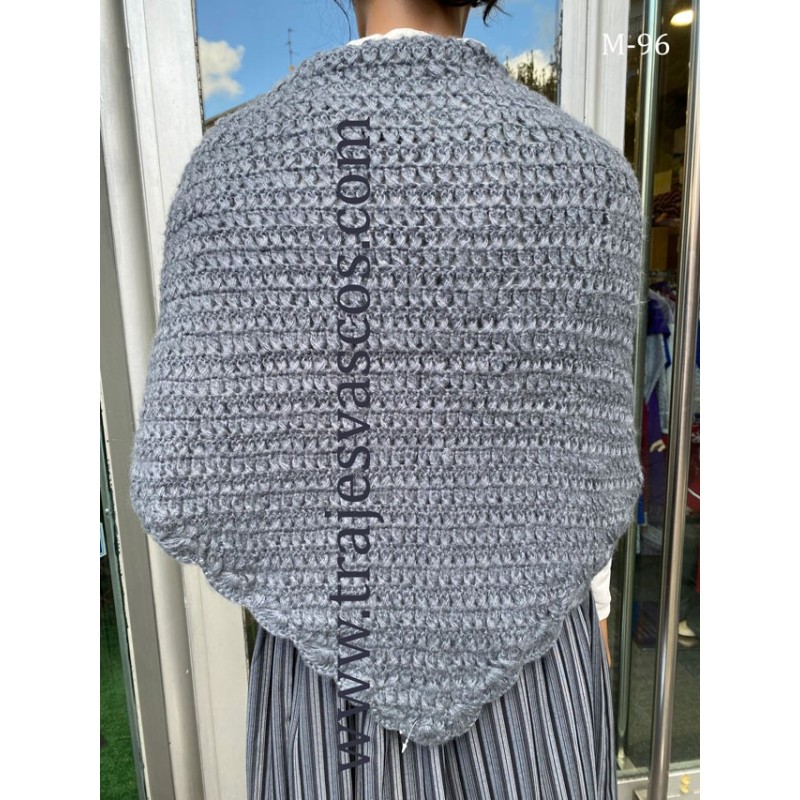 Euskal jantzia grisa eta granatea laburu euskaldunarekin M96 - 10