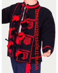 Mendigozale urdina euskal jaka tradizionala O143