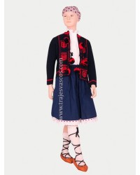 Mendigozale urdina euskal jaka tradizionala O143