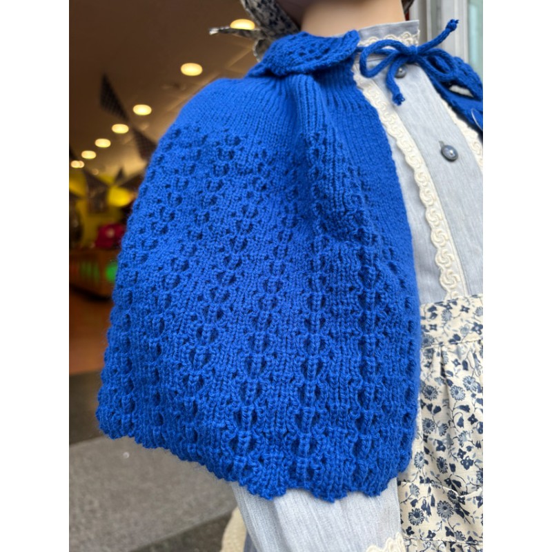 Toquilla tradicional niña en color azul