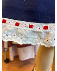 Falda arrantzale con puntilla A201