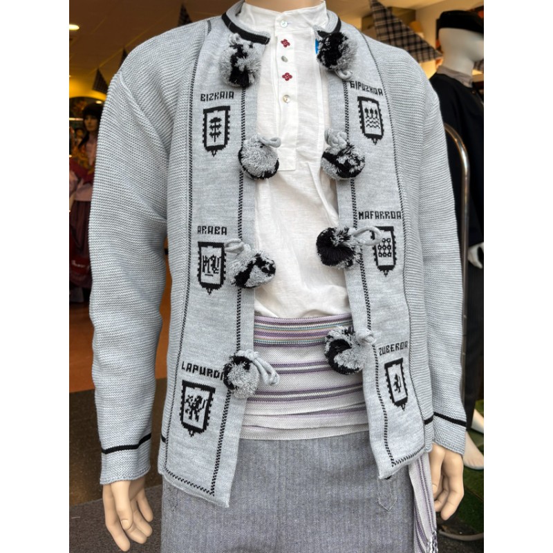 Mendigozale gris tradicional vasco