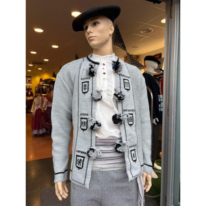 Mendigozale gris tradicional vasco