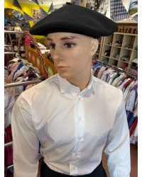 Oinarrizko alkandora zuria, gizonentzako euskal jantzirako