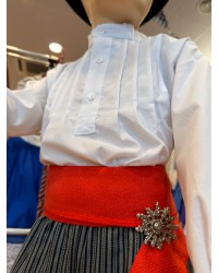 Alkondara edo brusa zuria mutilarentzat O233