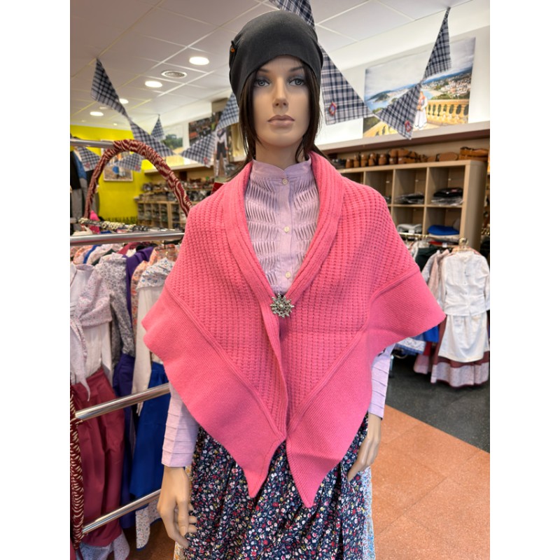 Euskal tokila arrosa, moko formakoa, jantzi tradizionaletarako