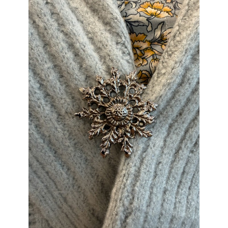 Broche Eguzkilore Metálico 45 mm