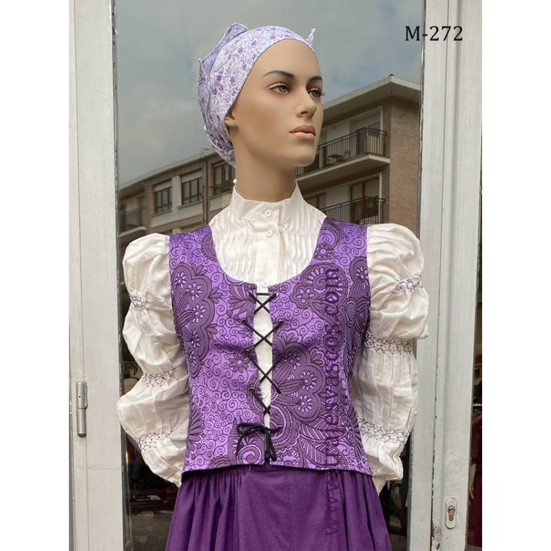 Emakumeentzako diseinuko tokila morea M 272 - 2