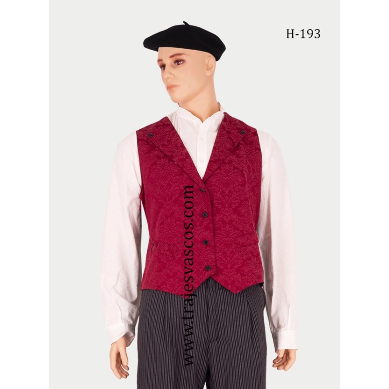 Chaleco para traje vasco H193 - 1