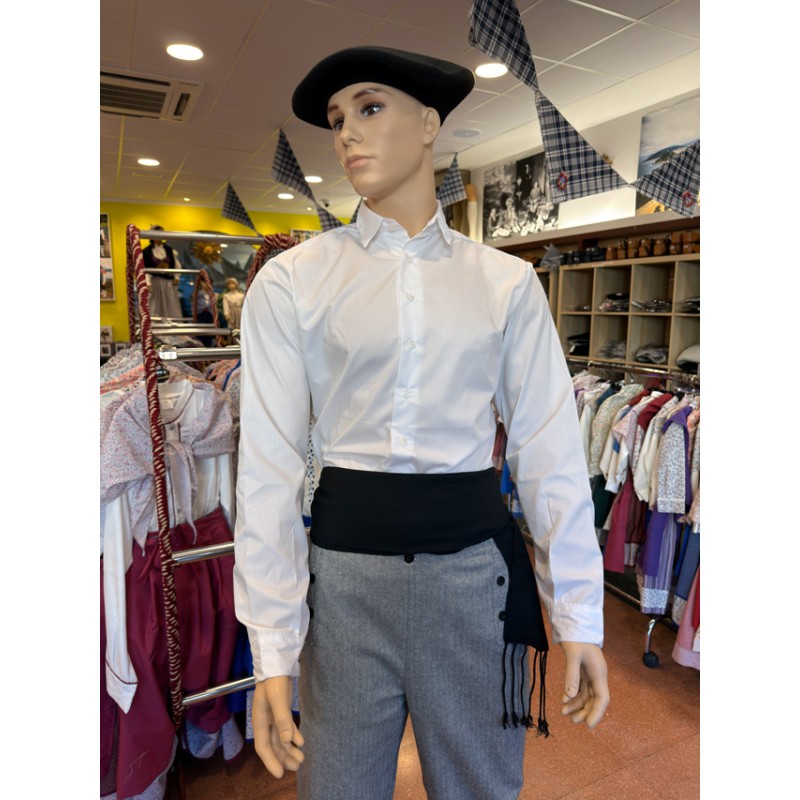 Traje Vasco Hombre Arrantzale Clásico Azul