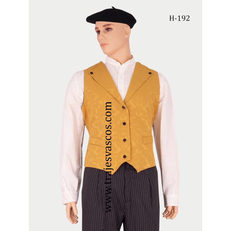 Euskal ezkontzetarako Gizonen txalekoa H192 - 2