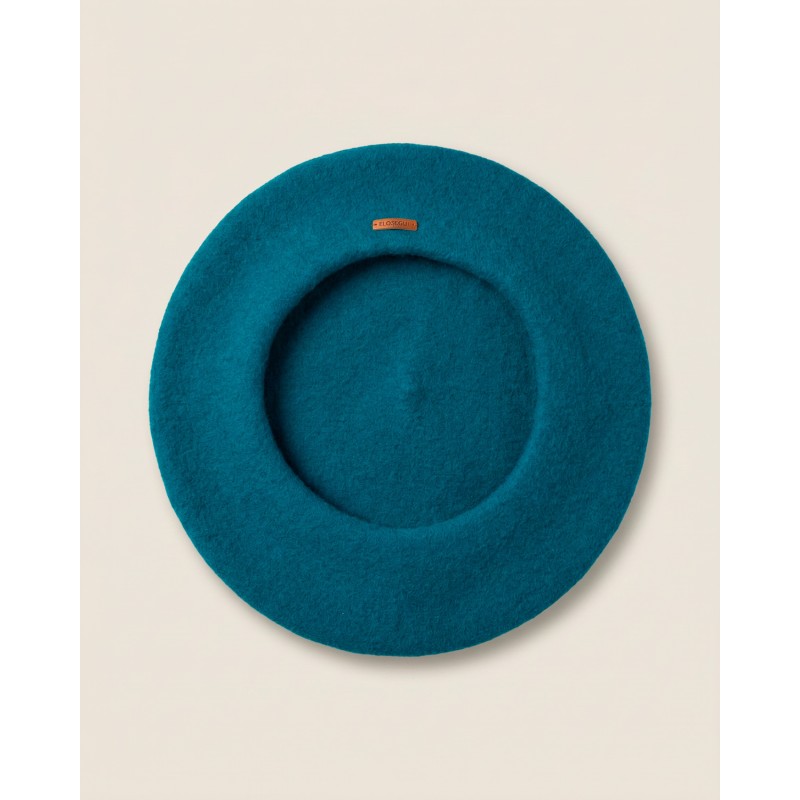 Emakumeen txapel berdea Elosegui artilea estilo tradizionala