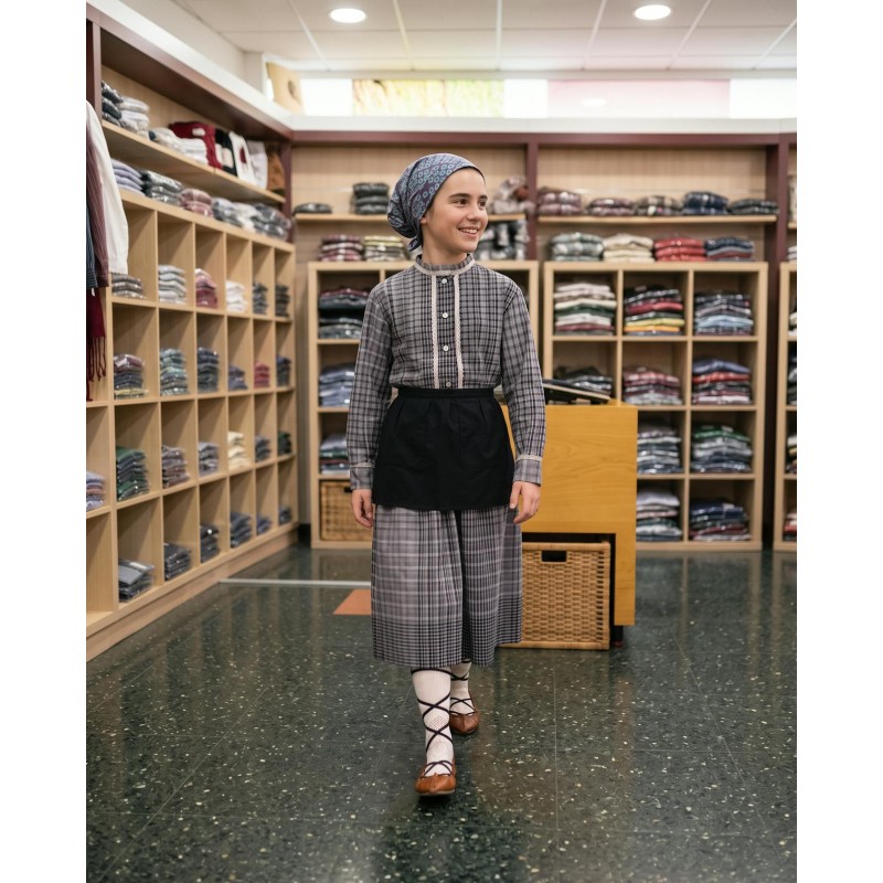 Conjunto tradicional vasco niña A39 - Traje de Neska de Niña