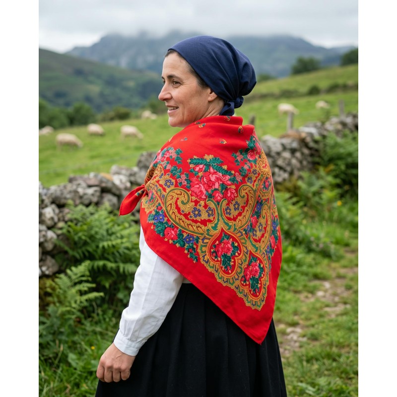 Pañuelo portugués rojo M142