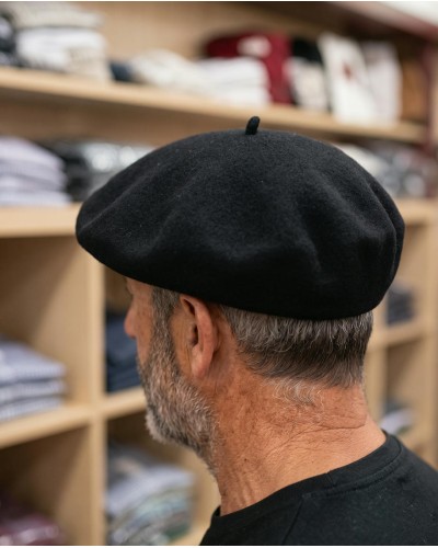 Txapela Elósegui tupida impermeable boina vasca tradicional premium