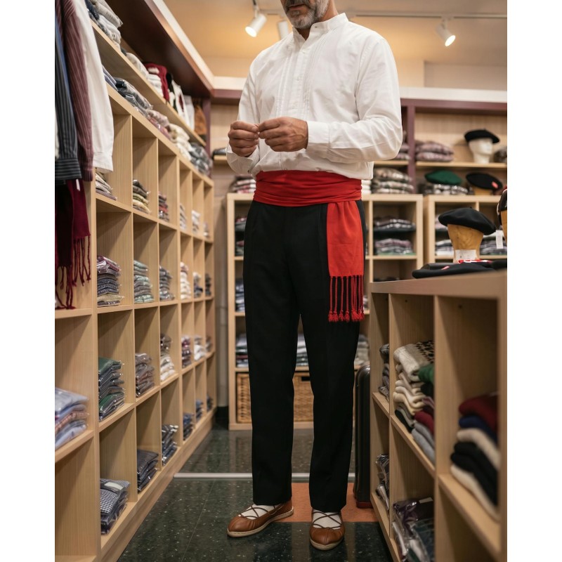 Pantalón vasco negro H98