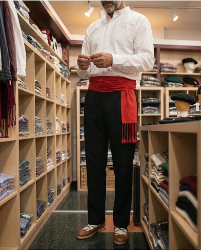 Pantalón vasco negro H98