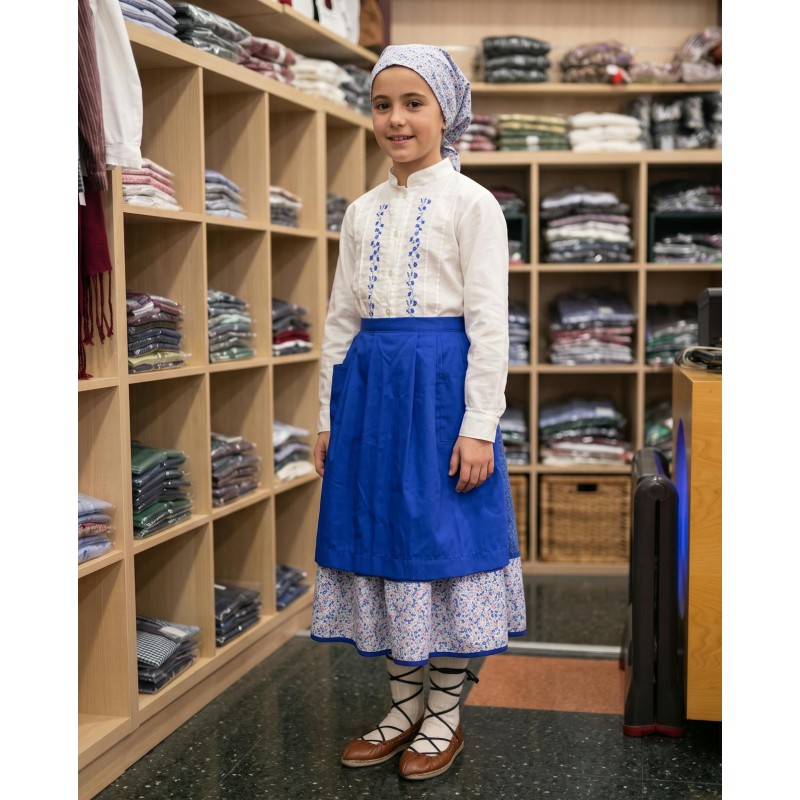 Conjunto completo de aldeana para niña modelo A20