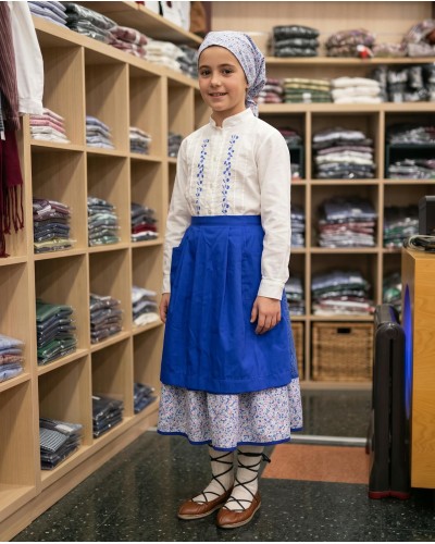 Conjunto completo de aldeana para niña modelo A20
