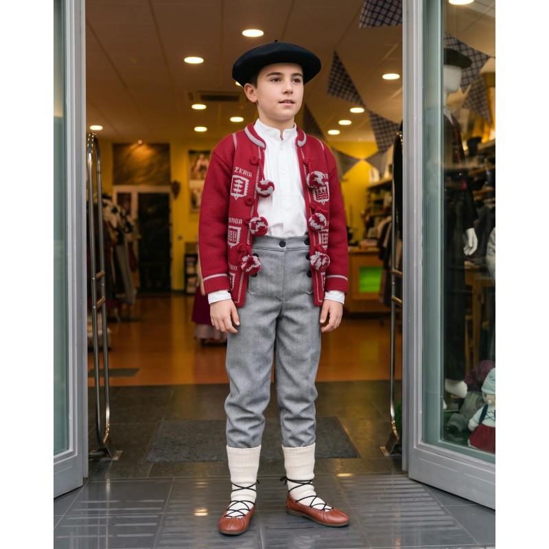 Traje euskal jantziak para niño O17